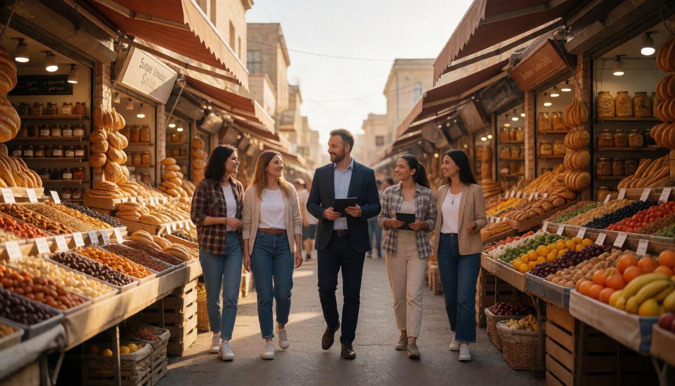 Private food walks with local context